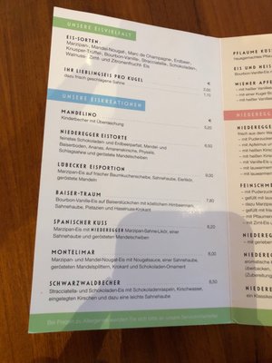 Menu photo 3 Niederegger Lübeck, SH Menu photo 3 Niederegger Lübeck, SH