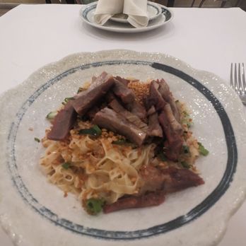 Yangon - garlic noodle with BBQ pork - Chinese Near Me - Burlingame, California Yangon - garlic noodle with BBQ pork - Chinese Near Me - Burlingame, California