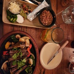 My yummy steak fajitas