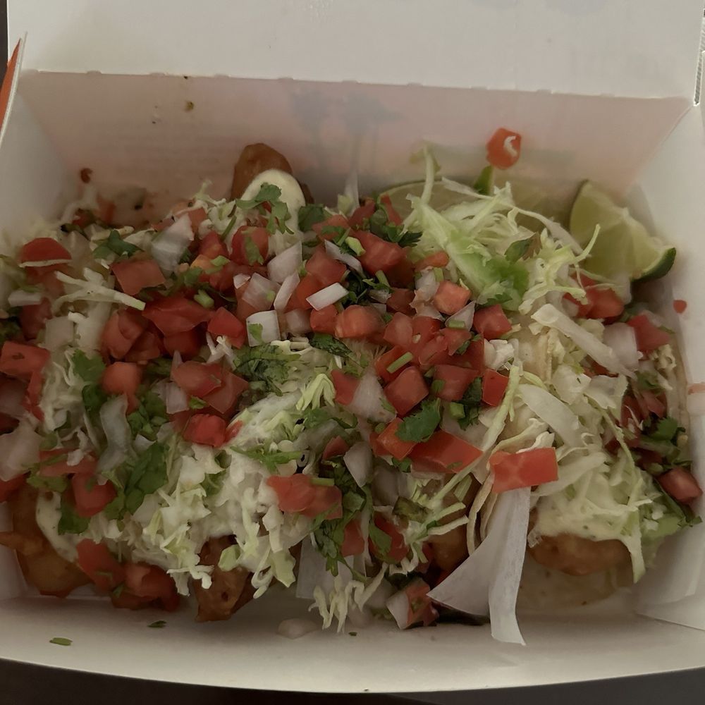 Taco Nazo - 4 fish tacos - Mexican Near Me - La Habra, California