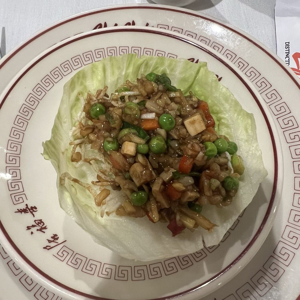 Chef Chu's - lettuce cups with minced veggies - Chinese Near Me - Los Altos, California Chef Chu's - lettuce cups with minced veggies - Chinese Near Me - Los Altos, California
