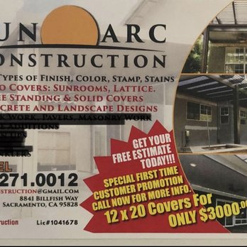 Sunarc Construction - Patio Coverings Near Me Sunarc Construction - Patio Coverings Near Me
