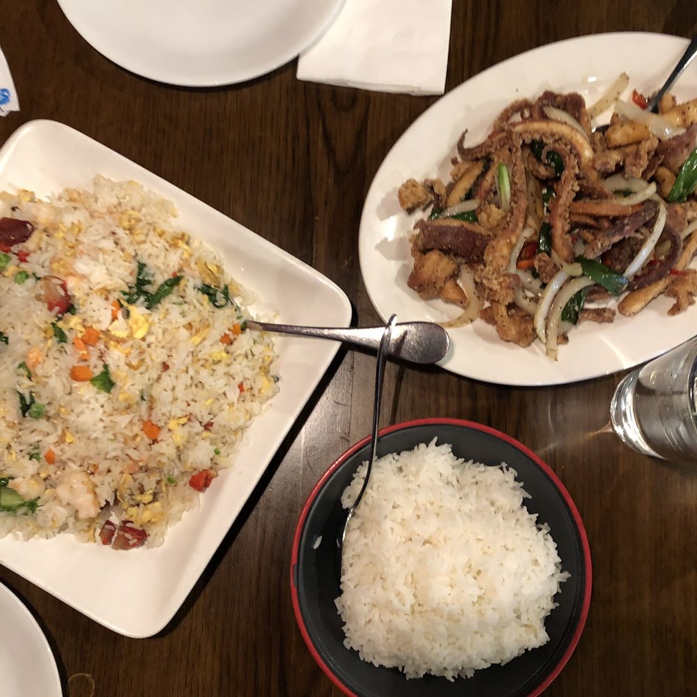 Grand Szechuan - Fried rice and salt & pepper squid - Szechuan Near Me - Bloomington, Minnesota Grand Szechuan - Fried rice and salt & pepper squid - Szechuan Near Me - Bloomington, Minnesota
