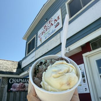Peninsula Supply Ice Cream Parlour - Polar eclipse and salty caramel pretzel - Ice Cream & Frozen Yogurt Near Me - Tobermory, Ontario Peninsula Supply Ice Cream Parlour - Polar eclipse and salty caramel pretzel - Ice Cream & Frozen Yogurt Near Me - Tobermory, Ontario