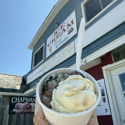 Peninsula Supply Ice Cream Parlour - Polar eclipse and salty caramel pretzel