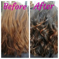 Invidia Salon And Spa - A before and after shot!