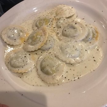 Giovanni's - The black pepper helped create some visual appeal for the wild mushroom ravioli. - New American Near Me - Palm Bch Gdns, Florida