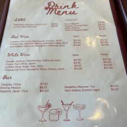 Drinks or librations Drinks or librations