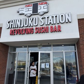Shinjuku Station - Entrance - Conveyor Belt Sushi Near Me - High Point, North Carolina Shinjuku Station - Entrance - Conveyor Belt Sushi Near Me - High Point, North Carolina