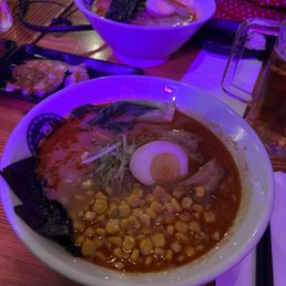 Red Ramen + Add Corn