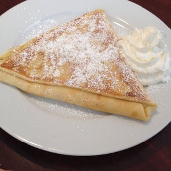 Piroshky & Crepes - Sweet cottage cheese crepe. Excellent! - Bakeries Near Me - Everett, Washington