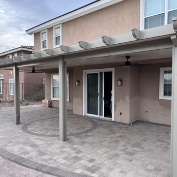 Newline Concrete & Pavers - Newline install for our backyard... custom pavers and patio cover. - Masonry/Concrete Near Me Newline Concrete & Pavers - Newline install for our backyard... custom pavers and patio cover. - Masonry/Concrete Near Me