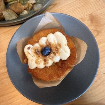 Carlotta Brunch - Corn muffin for dessert:) - Breakfast & Brunch Near Me - Carlsbad, California