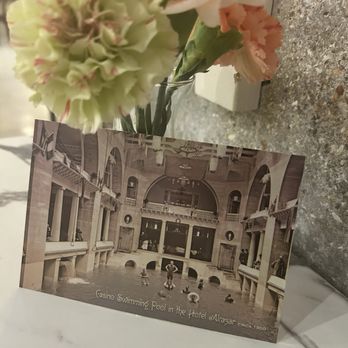 Cafe Alcazar - Postcard the waitress gave me - New American Near Me - Saint Augustine, Florida