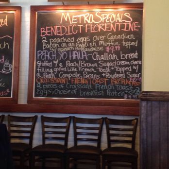 Metro Diner - The menu board that changes daily - American Near Me - Indianapolis, Indiana Metro Diner - The menu board that changes daily - American Near Me - Indianapolis, Indiana