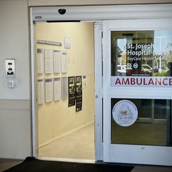 St. Joseph's Hospital - North - Not the door you want to be entering though - Hospitals Near Me - Lutz, Florida