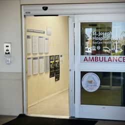St. Joseph's Hospital - North - Not the door you want to be entering though