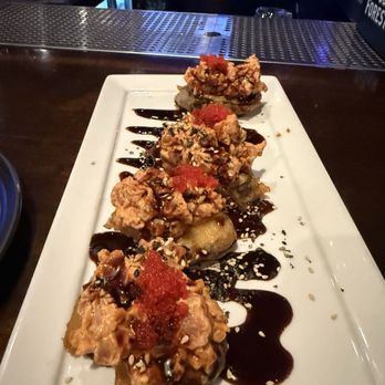 25 Degrees HB - Spicy tuna. It's on eggplant - New American Near Me - Huntington Beach, California 25 Degrees HB - Spicy tuna. It's on eggplant - New American Near Me - Huntington Beach, California