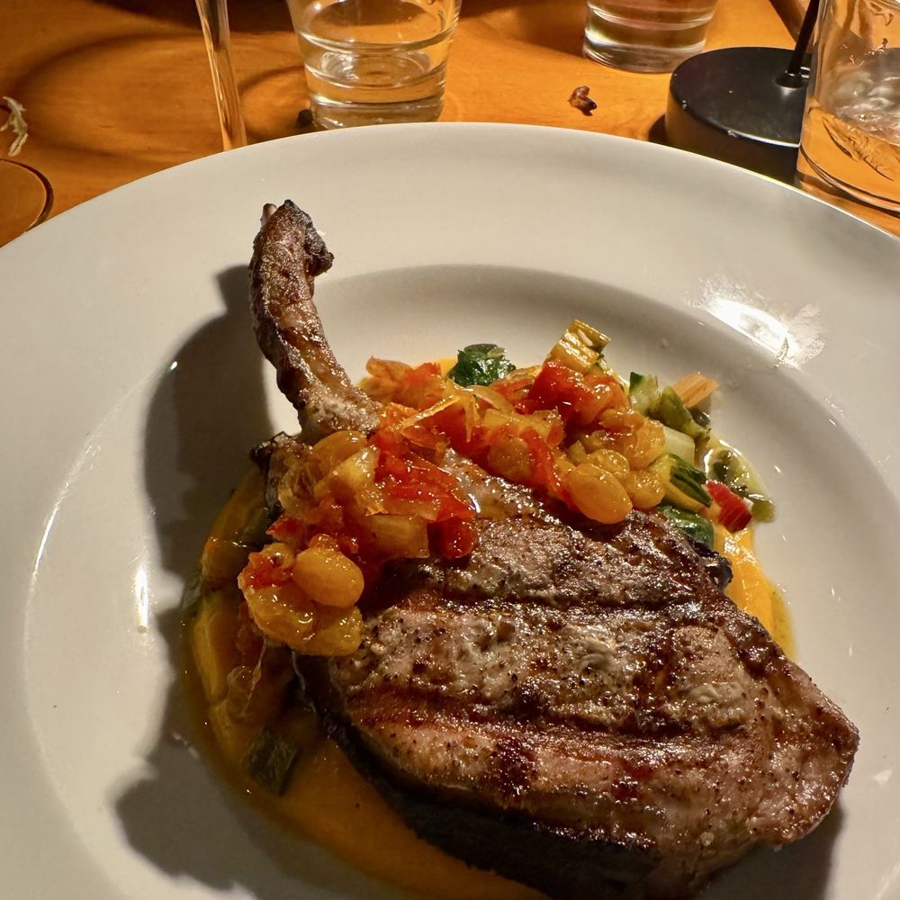 Trio American Bistro - Pork chop - New American Near Me - Jackson, Wyoming Trio American Bistro - Pork chop - New American Near Me - Jackson, Wyoming