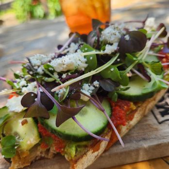 Moxie Bread Co - Loaded Avacado Toast and a Michael Jordan Ice Tea. - Bakeries Near Me - Louisville, Colorado Moxie Bread Co - Loaded Avacado Toast and a Michael Jordan Ice Tea. - Bakeries Near Me - Louisville, Colorado