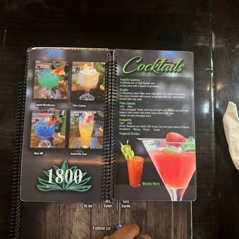 1800 Mexican Restaurant - Drink Menu - Mexican Near Me - Summerville, Georgia 1800 Mexican Restaurant - Drink Menu - Mexican Near Me - Summerville, Georgia