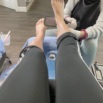 Get Nailed - Callus removal with the lady that overly scrapped my feet - Nail Salons Near Me - Las Vegas, Nevada