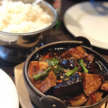 New King - Eggplant in black bean sauce - Chinese Near Me - Amsterdam, New Hampshire