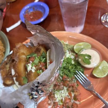 Cactus Rose Cafe - Fish taco dinner - Mexican Near Me - Indian Trail, North Carolina
