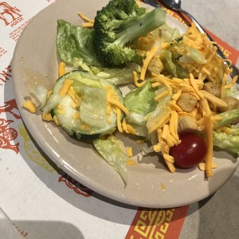 Hong Kong Buffet - There cheese on the salad - Chinese Near Me - Cranston, Rhode Island