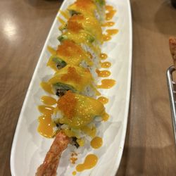 Mango dragon roll was delicious!