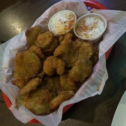Deep fried pickles Deep fried pickles