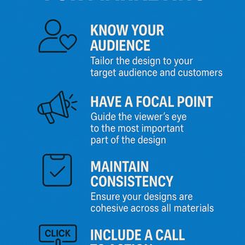 Minuteman Press Castle Rock - Design tip for your marketing - Printing Services Near Me - Castle Rock, Colorado