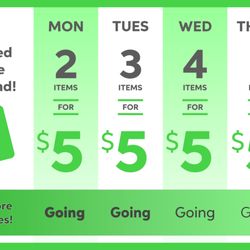 Retail Rebel - 100% marked down - every day of the week!