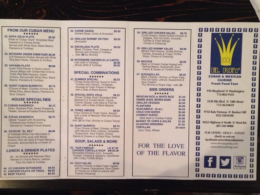 Menu photo 8 El Rey Taqueria Houston, TX Menu photo 8 El Rey Taqueria Houston, TX