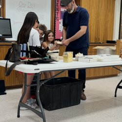 A piano care class taught out of First Baptist