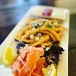 Asylum Restaurant - Turner Family Farms Calamari