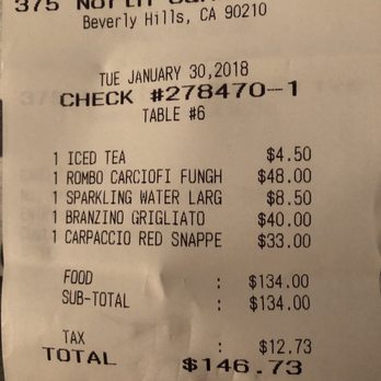 E Baldi Ristorante - Pretty expensive lunch, but delicious food - Italian Near Me - Beverly Hills, California E Baldi Ristorante - Pretty expensive lunch, but delicious food - Italian Near Me - Beverly Hills, California
