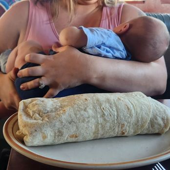Taco Ranchero - Giant burrito....almost as long as my forearm. Definitely good for 2 - Mexican Near Me - Santa Maria, California Taco Ranchero - Giant burrito....almost as long as my forearm. Definitely good for 2 - Mexican Near Me - Santa Maria, California