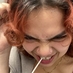 J Ville Tattoo Studio - Nostrils done by Rowan 3