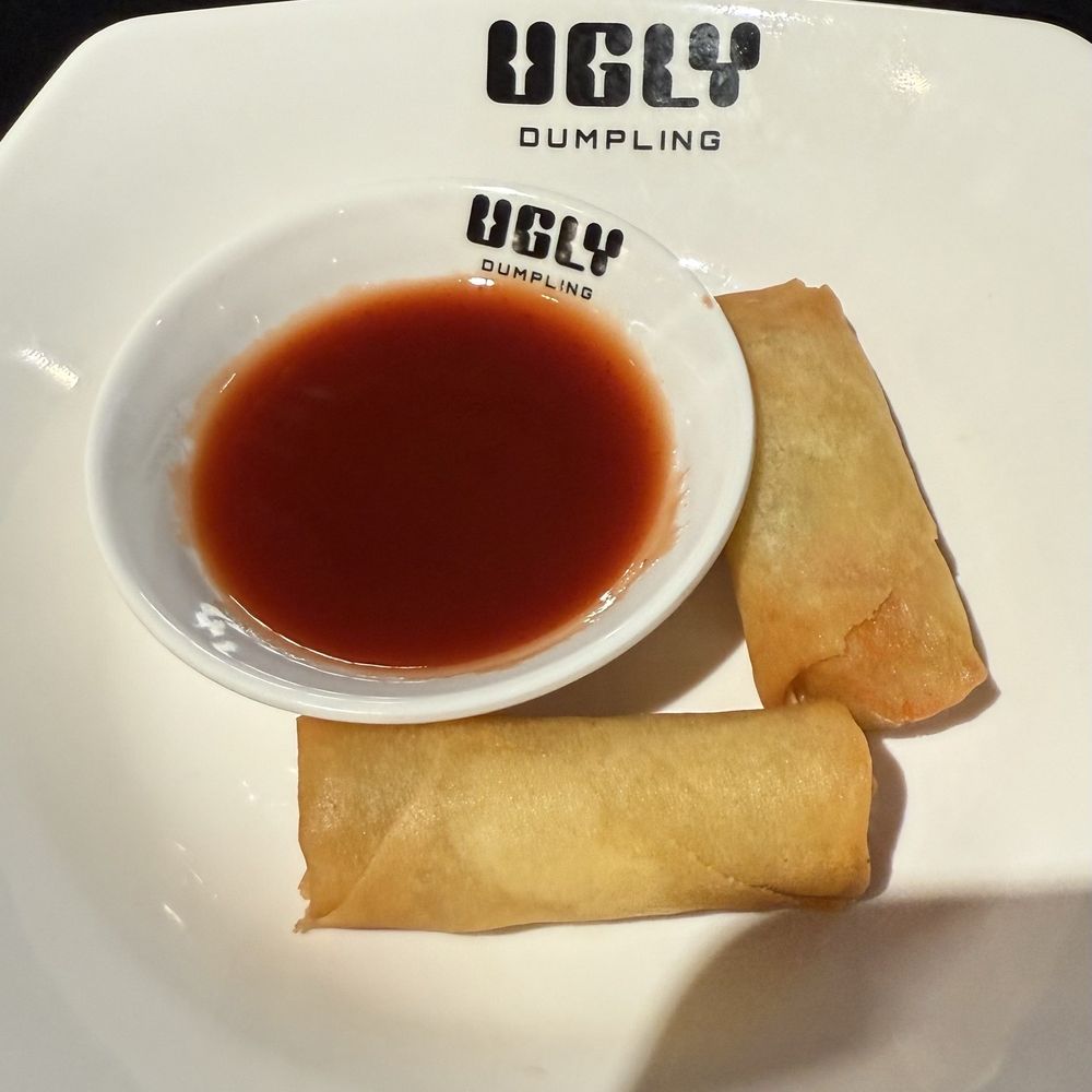 Ugly Dumpling - Spring Rolls - menu said there was (2) but we actually got 4. - Chinese Near Me - Hamden, Connecticut Ugly Dumpling - Spring Rolls - menu said there was (2) but we actually got 4. - Chinese Near Me - Hamden, Connecticut