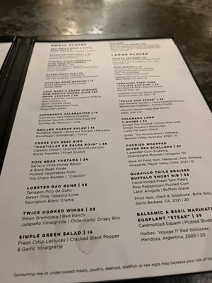Menu photo 3 Level 5 Rooftop Restaurant Albuquerque, NM