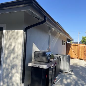Rainco Gutters - Unable to see the downspouts from the most used areas of the backyard - Gutter Services Near Me - Westminster, California