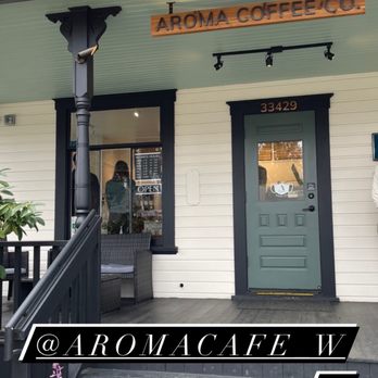 Aroma Coffee - outside - Coffee & Tea Near Me - Fall City, Washington Aroma Coffee - outside - Coffee & Tea Near Me - Fall City, Washington