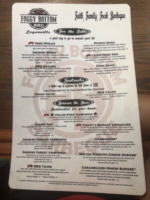 Menu photo 7 Foggy Bottom BBQ Loganville, GA Menu photo 7 Foggy Bottom BBQ Loganville, GA
