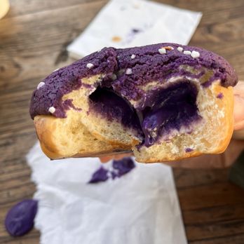 Devout Coffee - Oooey ube custard - Coffee Roasteries Near Me - Fremont, California
