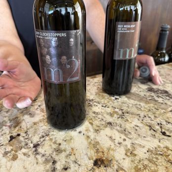 m2 Wines - Best red wines at the winery. Off menu - Wine Tasting Room Near Me - Acampo, California