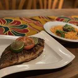 Nollywood - Fried fish and jollof rice