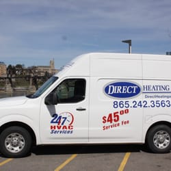 Direct Heating and Air - You may have seen this HVAC service van around! as you can see it hold's a lot of HVAC parts