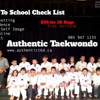 Authentic Taekwondo and Kickboxing - Kickboxing Near Me - Markham, Ontario