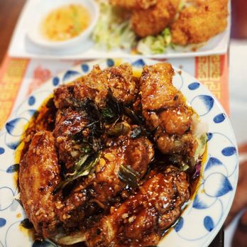 Sala Thai - SPICY WINGS & CRISPY SHRIMP - Thai Near Me - Richmond, California